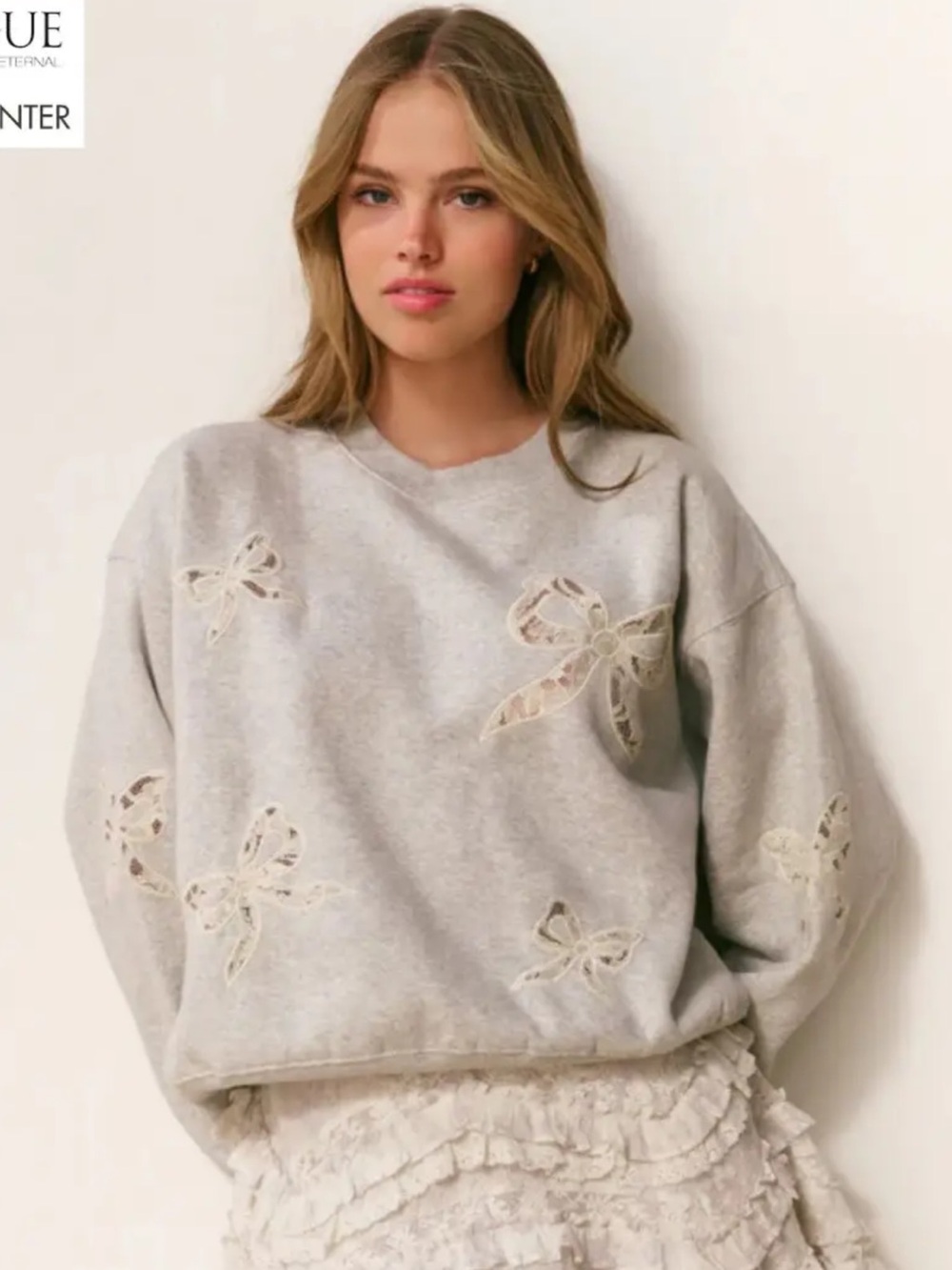 LoveShackFancy Linetta Sweatshirt